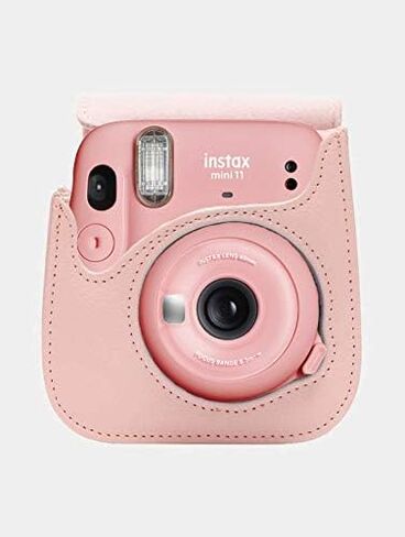 كاميرا Fujifilm Instax Mini 11 الفورية مع حافظة، و20 فيلم Fujifilm والمزيد من الملحقات. قطعة قماش من الألياف الدقيقة للصور عالية الجودة (وردي ترابي)… in Saudi Arabia