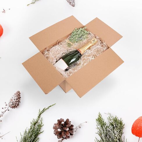 Schliersee 7x5x5 Shipping Boxes Set of 25, Brown Kraft Corrugated Cardboard Boxes Mailers for Packaging(17.8x15.4x12.7 cm) in Kuwait