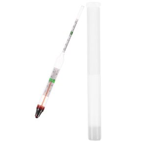 1 Set High Precision Salinity Hydrometer Salt and Brine Hydrometer Glass Saltwater Hydrometer for Pool Aquarium Water