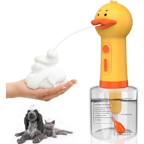Katoggy Electric Foaming Shampoo Dispenser for Dog and Cat Bathing, Rechargeable Soap Dispenser for Pet Bathing, Bathroom, Kitchen Sink, Toilet Cleaning