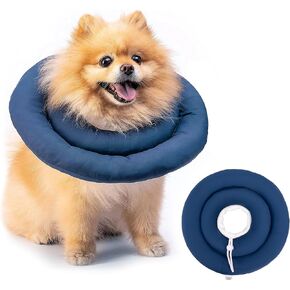 Soft Dog Cones, Recovery Dog Donut Collar After Surgery-Cone of Shame Alternative, Pet Elizabethan E-Collar Anti-Bite Lick Wound Healing Adjustable for Small Large Medium Dogs-BARDIMIES