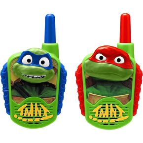 eKids Teenage Mutant Ninja Turtles Toy Walkie Talkies for Kids, Static Free Indoor and Outdoor Toys for Boys, Designed for Fans of Ninja Turtles Toys