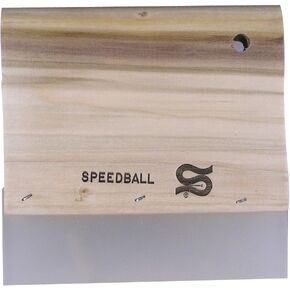 Speedball Urethane Squeegee, 6-Inch for Silk Screen Printing Graphics on Paper, Cardboard, and Wood