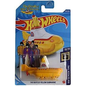 Hot Wheels The Beatles Yellow Submarine، [البحث عن الكنز] 226/250 وقت الشاشة 10/10