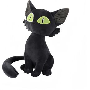 Black Cat Plush - Soft Stuffed Animal for Boys and Girls Gifts - cat Plush Stuffed Animals (Black)