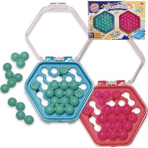 Suerte Brain Puzzle Games for Adult Pocket Puzzle Beads Brain Teaser Puzzle Game with 500 Challenges Logic Game for Kids 8-12 Educational Toys Gifts