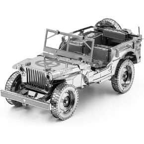 Fascinations Metal Earth Premium Series Willys Overland 3D Metal Model Kit