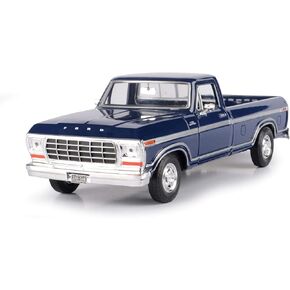 Motormax 1979 Ford F-150 Pickup Truck Dark Blue 1/24 Diecast Model Car