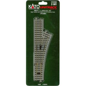 Kato USA Inc. HO #4 Manual Right-Hand Turnout KAT2841 HO Track