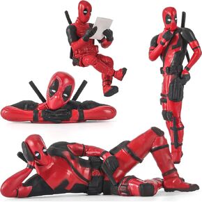 4Pcs Anime Action Figures Toys, Classics Figures Model for Home, Car, Desk and Computer Decorations