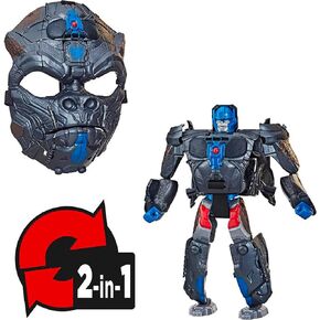Transformers Toys Rise of The Beasts Movie Bumblebee 2-in-1 Converting Roleplay Mask Action Figure for Ages 6 and Up, 9-inch