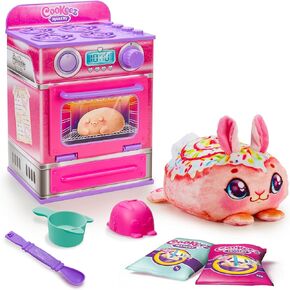 Cinnamon Treatz Oven. Mix & Make a Plush Best Friend! Place Your Dough in The Oven and Be Amazed When A Warm, Scented, Interactive, Plush Friend Comes Out! Which Will You Make?