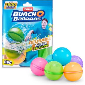 Bunch O Balloons Reusable Water Balloons 6 Pack by ZURU