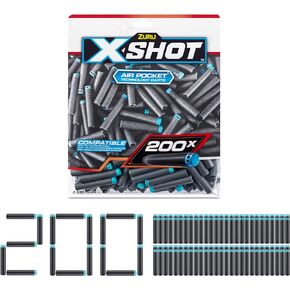 XShot Darts Refill Pack by ZURU Universally Compatible Foam Darts Refill Pack (200 Darts)