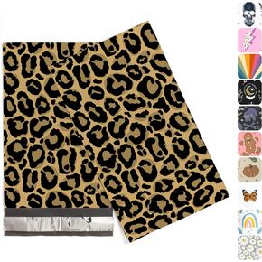 Package Mint Poly Mailers 10 x 13 100 Pack | Waterproof & Tear Resistant Mailing Envelopes for Small Business Supplies | Shipping Bags for Clothes | Cute Shipping Bags for Small Business - Oranges
