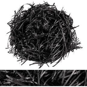 Whaline Basket Grass Craft Shredded Tissue Raffia Gift Filler Paper Shreds for DIY Gift Packaging Easter Basket Filling Egg Stuffer Party Supplies Accessories Decoration, 120g, 4 Oz (Green)