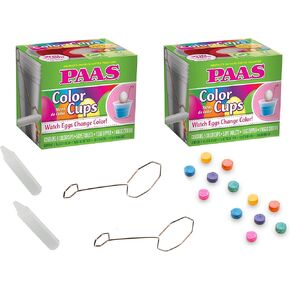 Paas Easter Egg Coloring Cup Kits - 2 Pack