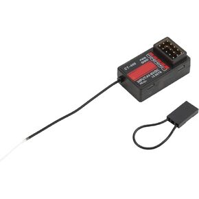 Labuduo RC HOTRC CT‑400 Receiver, RC CT‑400 Receiver 2.4GHz Frequency for Car for RC for HOTRC CT-400