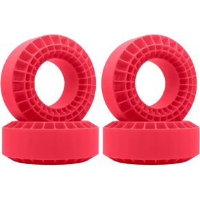 OGRC Silicone Rubber Tire Inserts Foam Fit 1.9 Wheel Tires 1/10 Crawler Accessories (Green)