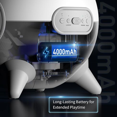 قاذفة كرات للكلاب من آي ريتريفر مع 3 قطع من الكرات، قاذفة كرات للكلاب لتجنب العوائق تلقائيًا مناسبة للكلاب المتوسطة والكبيرة in Kuwait