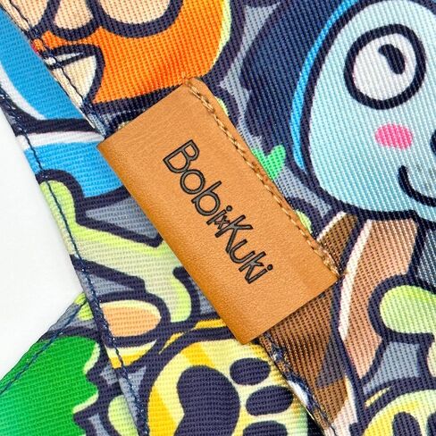Bobi x Kuki - Doodle Design 4 Pack - Dog Bandana - Adjustable Fit, Durable Fabric, Comfortable Ergonomic Shape - Perfect Dog Stuff for Dog Lovers - Small Dog Collar/Bandana Accessories (Small) in Saudi Arabia
