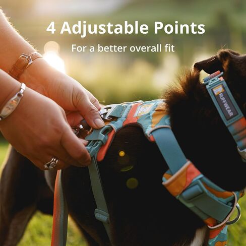 Ruffwear، حزام أمامي للكلاب، حزام عاكس ومبطن للتدريب والحياة اليومية، أرجواني، مقاس صغير in Kuwait