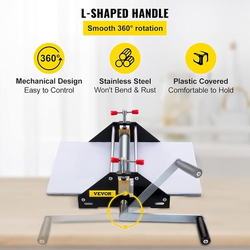 Basic Etching Press, All Metal Construction Etching Press, Professional Printmaking Press for Monotype Printmaking and Etching, Printing Size 11"L x 10"W x 6.8"H in Saudi Arabia