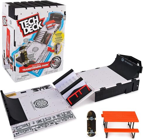 TECH DECK, The Berrics Transforming Park, X-Connect Park Creator, 30-inch Wide Foldable Playset with Storage and Exclusive Fingerboard, Kids Toy for Ages 6 and up in Kuwait