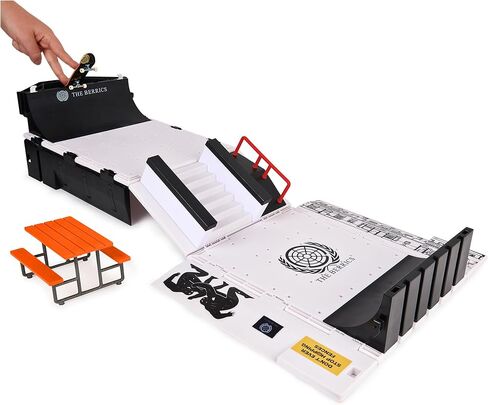 TECH DECK, The Berrics Transforming Park, X-Connect Park Creator, 30-inch Wide Foldable Playset with Storage and Exclusive Fingerboard, Kids Toy for Ages 6 and up in Kuwait