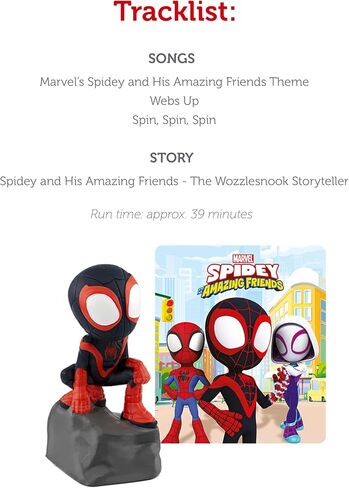 شخصية تشغيل الصوت Tonies Spin من Marvel Spidey وأصدقائه المذهلين in Saudi Arabia