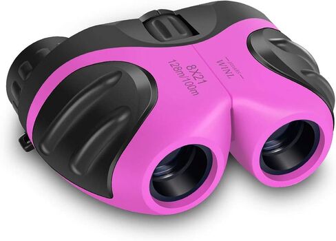 Easter Gifts for 3-12 Years Old Boys, VNVDFLM Compact 8x21 Shock Proof Green Binoculars for Bird Watching Kids Telescope for Teens Toys for 5-10 Years Old Girls (Green) in Kuwait