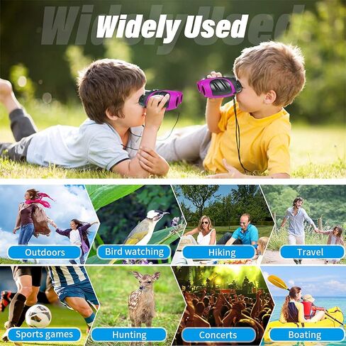 Easter Gifts for 3-12 Years Old Boys, VNVDFLM Compact 8x21 Shock Proof Green Binoculars for Bird Watching Kids Telescope for Teens Toys for 5-10 Years Old Girls (Green) in Kuwait