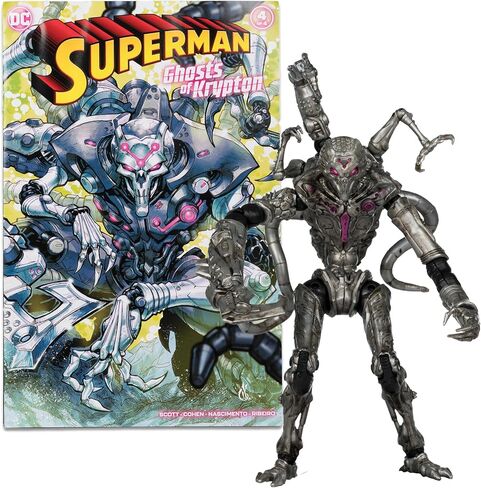 McFarlane Toys DC Direct Fig W/Comic - Superman Wv5 - Brainiac| in Saudi Arabia