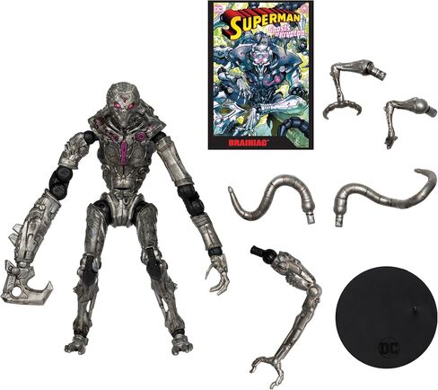 McFarlane Toys DC Direct Fig W/Comic - Superman Wv5 - Brainiac| in Saudi Arabia