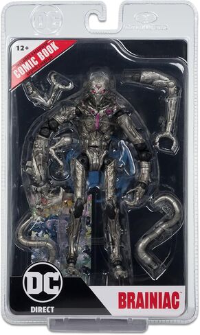 McFarlane Toys DC Direct Fig W/Comic - Superman Wv5 - Brainiac| in Saudi Arabia