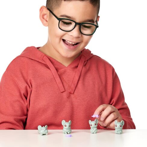 ليتل لايف بيتس - ماما سربرايز مينيس. قم بإطعام ورعاية الأرنب الصغير داخل القفص حتى تصبح أما. لديها 2 أو 3 أو 4 أطفال مع ملحقات لتزيين الأطفال in Kuwait