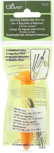 Clover 3121 Tapestry Needle Set Chibi, Bent Tip , Beige in Saudi Arabia
