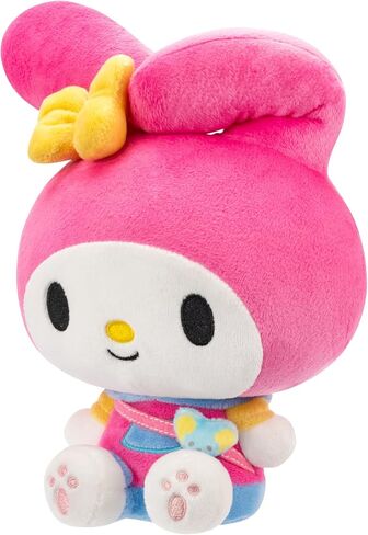 Hello Kitty and Friends Hello Kitty Series 1 قطيفة - قلنسوة عصرية وإكسسوارات Bestie - منتج سانريو مرخص رسميًا من Jazwares in Saudi Arabia