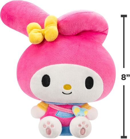 Hello Kitty and Friends Hello Kitty Series 1 قطيفة - قلنسوة عصرية وإكسسوارات Bestie - منتج سانريو مرخص رسميًا من Jazwares in Saudi Arabia
