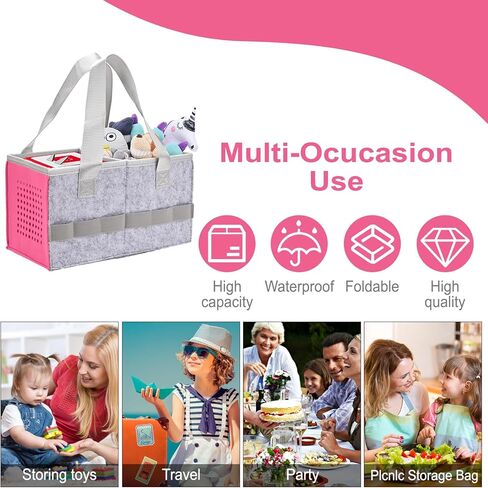 ThxYour حقيبة تخزين مطورة لمجموعة Toniebox المبتدئة وتماثيل Tonies، حقيبة قابلة للطي ممتازة يمكن أن تحمل 30-40 شخصية من شخصيات Tonies، حقيبة حمل (أصفر) in Kuwait