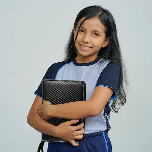 Trading Card Binder 4 Pocket with 50 Removable Sleeves, Holds Up to 400 Standard Size Cards (Black) in Saudi Arabia