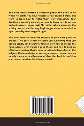 Your First Research Paper: Learn how to start, structure, write and publish a perfect research paper to get the top mark in Saudi Arabia