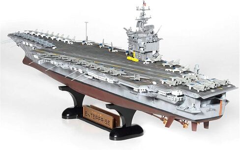 مجموعة نماذج بلاستيكية لحاملة الطائرات من أكاديمية USS Enterprise CVN-65 بمقياس 1/600 in Saudi Arabia