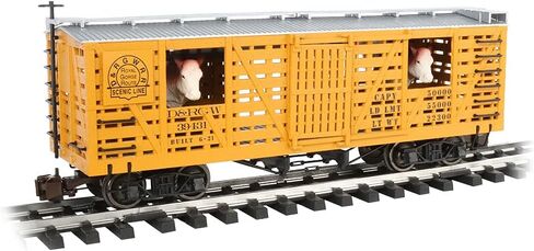 رسوم متحركة لسيارة D&Rgw W/Cattle - مقياس "G" كبير in Kuwait