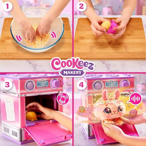 Cinnamon Treatz Oven. Mix & Make a Plush Best Friend! Place Your Dough in The Oven and Be Amazed When A Warm, Scented, Interactive, Plush Friend Comes Out! Which Will You Make? in Saudi Arabia