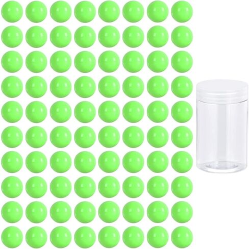 80 قطعة من كرات استبدال لعبة المدقق الصينية من ويتلانز، كرات لعبة أكريليك 14 مم لتشغيل الرخام، لعبة الرخام، لعبة التفاقم، ألعاب الرخام التقليدية (أخضر) in Kuwait