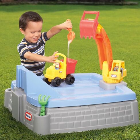 Little Tikes Big Digger Sandbox, White in Kuwait