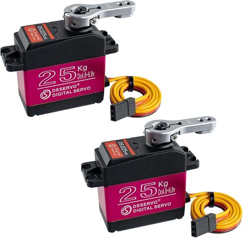 DS3235 35kg Digital RC Servo High Torque All Metal Gear Coreless Motor Waterproof Servo Motors for RC Robot, Car, Truck (Control Angle 270°) in Kuwait
