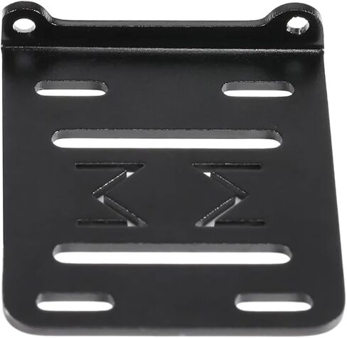AMK 1/10 Transmission CNC Aluminum Accessory Tray Electronic Battery ESC Holder for 2Low Transmission 1/10 RC Crawler Comp Builds LCG Chassis Upgrades Accessories (1/10 Electronic Tray Black) in Saudi Arabia