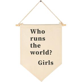 Long Live Sisterhood-New Baby-Sign Above Crib-Flag Wall Decor Gifts for Baby Girls Kids-Canvas Hanging Pennant Banner Wall Decor Gifts for Nursery Baby Room Playroom Homeschool Reading Room Bedroom in Kuwait